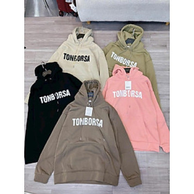 Áo khoác hoodie TONBORSA nỉ dệt xuất khẩu from cồ hàng đẹp xitin-A2124