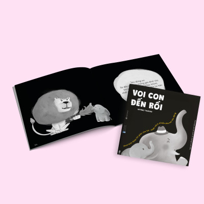 Sách Ehon Cảm Ơn Con - Voi Con Đến Rồi