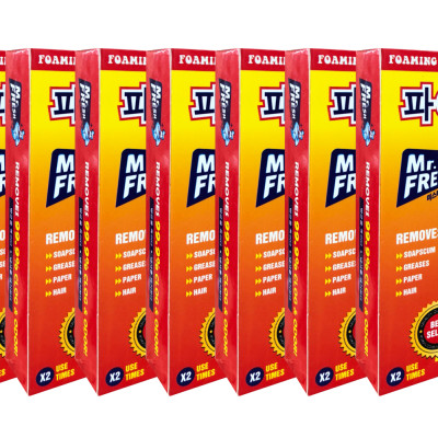 Combo 8 hộp 16 gói bột thông tắc làm sạch đường ống Hàn Quốc (100g/gói)