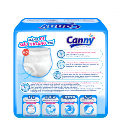 Tã quần người lớn Canny size M 8 miếng