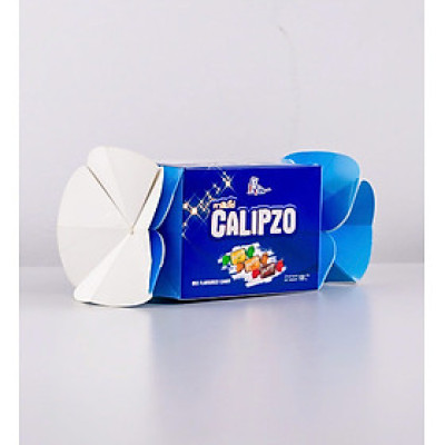 Kẹo Calipzo mix 100g ( hình xoắn )  Màu xanh