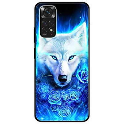 Ốp lưng dành cho Xiaomi Redmi Note 11 4G - Sói Trắng