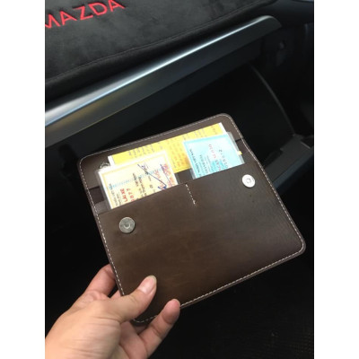 Ví Da Đựng Giấy Tờ Đăng Kiểm Xe Ô tô Logo HUYNDAI