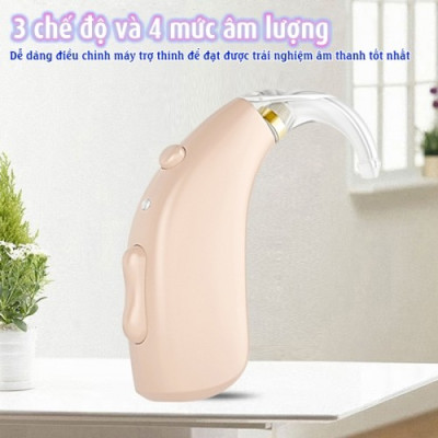 Máy trợ thính không dây pin sạc Axon A-133 - có bộ lọc tiếng ồn, 3 chế độ âm thanh, 4 mức âm lượng