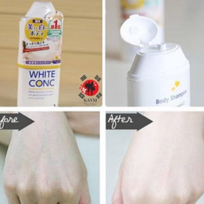 Sữa Tắm Dưỡng Trắng Da Toàn Thân White Conc Body Shampoo C II (2 Size)