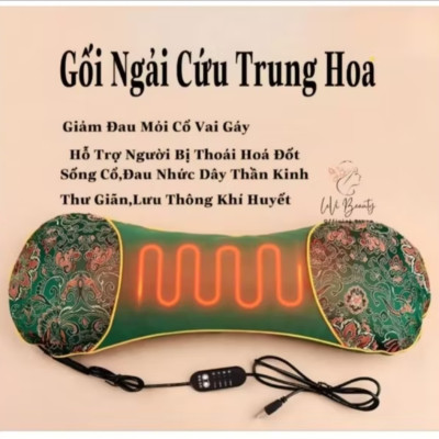 GỐI NGÃI CỨU XÔNG ĐIỆN GIÚP CẢI THIỆN SỨC KHỎE GIẤC NGỦ NGON HÀNG CHUẨN CHẤT LƯỢNG CHO MỌI GIA ĐÌNH 
