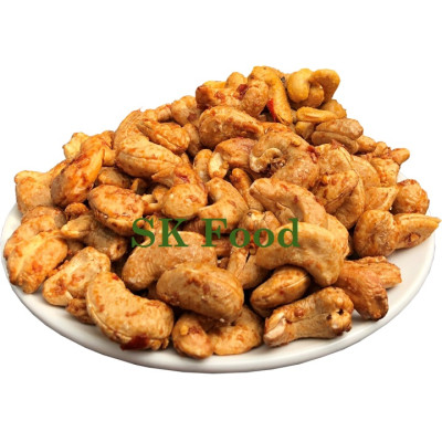 COMBO 4 HŨ HẠT ĐIỀU RANG TỎI ỚT HIỆU SKFOOD- MỖI HŨ 200g