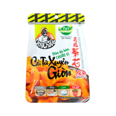 Combo 5 gói cải Tứ Xuyên Ông Chà Và 40g