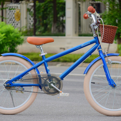 Xe đạp RoyalBaby Macaron Vintage 20 inch – Màu Đỏ