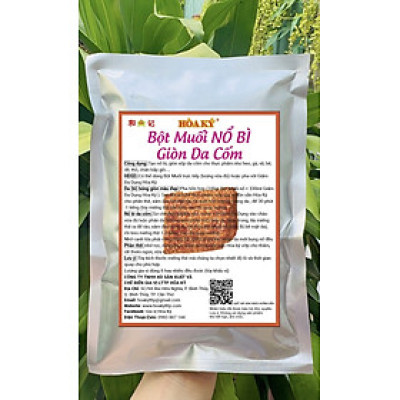 Muối nổ bì giòn da cốm 100gr