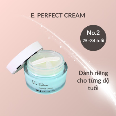 Kem dưỡng da organic E. Perfect Cream No2- All in one - xuất xứ Nhật Bản - 50gam