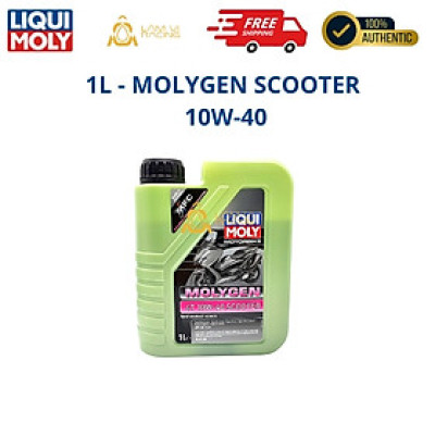 Dầu Nhớt Xe Máy Tay Ga Liqui Moly MolyGen Scooter 5W-30, 10W-40 Thế Hệ Mới 1L - Hàng Chính Hãng 