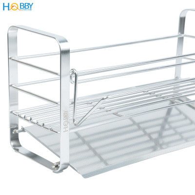 Kệ để dụng cụ rửa chén gác chậu rửa inox 304 Hobby home decor KRC12