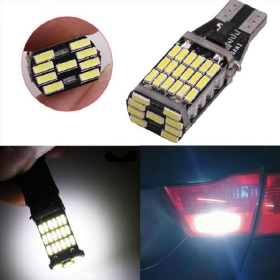 Đèn LED xi nhan ô tô T15 Bóng Đèn LED Lùi Xe Siêu Sáng T15 W16W 921 45 SMD 4014  cho ô-tô