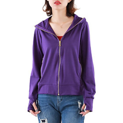 Áo Khoác Nữ Xỏ Ngón Comfort Dây Kéo Đồng Phúc An 4036