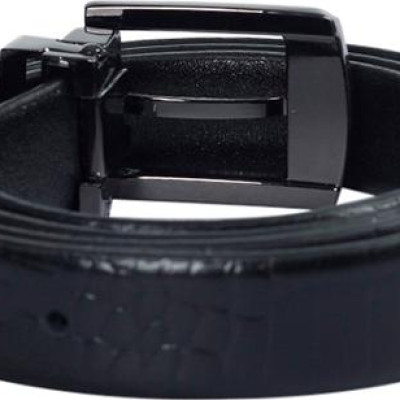 Thắt Lưng Nữ Da Thật Vân Cá Sấu Huy Hoàng HT5121 - Đen