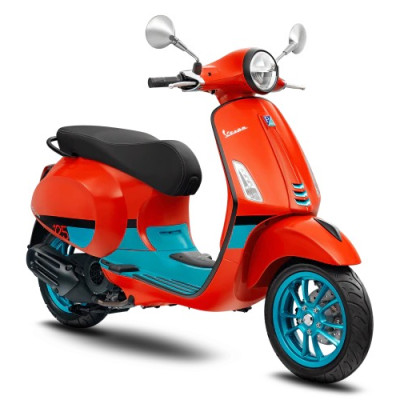 Xe Tay Ga Vespa Primavera Color Vibe 125 Orange Tramonto