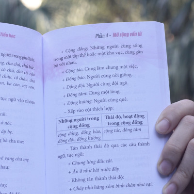 Sách: Sổ Tay Kiến Thức Tiếng Việt Tiểu Học