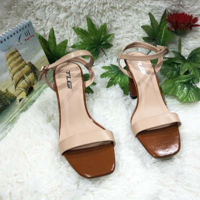 Sandal cao gót nữ da cao cấp hot trend  trẻ trung năng động 21283