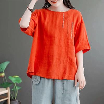 Áo kiểu nữ form rộng fullsize M đến 2XL, áo đũi nữ thêu hoa họa tiết dễ mix đồ