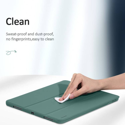 Bao da chống sốc cho iPad Pro 11 2021 Chip M1 / iPad Pro 11 2020 hiệu USAMS US-BH589 có ngăn đụng bút (nắp gập hít nam châm, thiết kế siêu mềm mịn trang bị Smartsleep) - hàng nhập khẩu