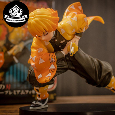 Mô hình Zenitsu Trạng Thái Chiến Đấu 15cm Cao Cấp Mô hình Thanh Gươm Diệt Quỷ Cao Cấp, Figure Anmie Kimetsu no Yaiba