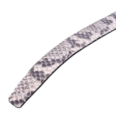 HP5301-02-03-09 - Dây thắt lưng nữ da trăn Huy Hoàng 2,5P màu đen, nâu, da nguyên thủy, trắng