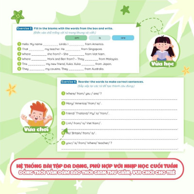 Sách - Phiếu Bài Tập Cuối Tuần Tiếng Anh 4 - Megabook