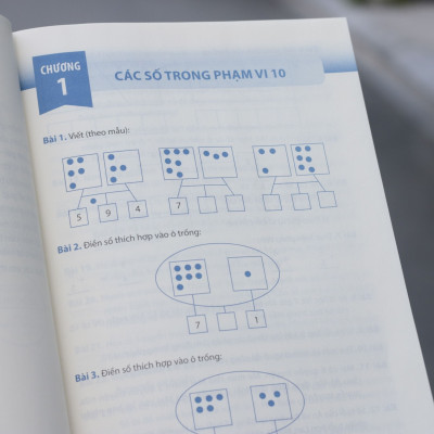 Sách: Combo Tuyển Chọn Đề Ôn Luyện Và Tự Kiểm Tra Toán Lớp 1  + 2 Cuốn Toán Nâng Cao Lớp 1