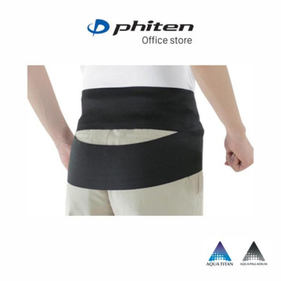 Đai lưng cột sống Phiten loại mềm (đai kép) supporter waist belt soft type double AP163003/AP163004/AP163005