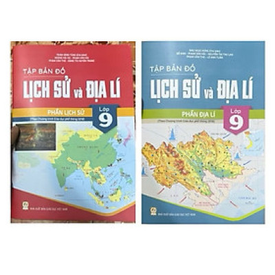 Sách - (Combo )Tập bản đồ lịch sử và địa lí lớp 9 ( Phần Lịch Sử Và Địa Lí )