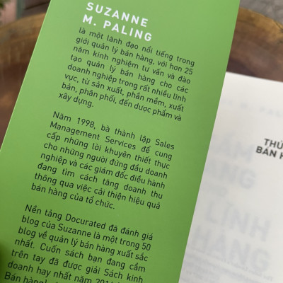 CẨM NANG CHO THỦ LĨNH BÁN HÀNG - Gỡ rối quản lý, xử trí nhân viên khó nhằn và tối đa doanh số - Suzanne M. Paling – Nhã Nam
