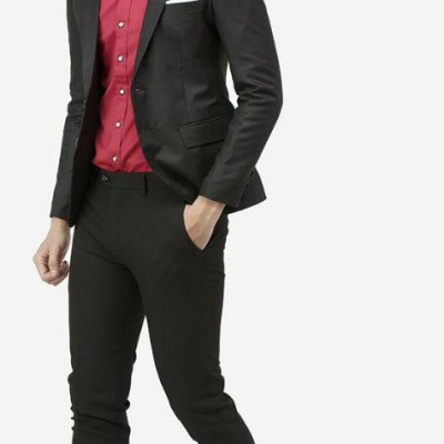 Áo Vest Nam 2 Nút Cài Titishop AVN112 - Đen