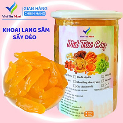 Mứt Khoai Lang Sâm Sấy Dẻo Viettin Mart 500Gr