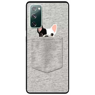 Ốp lưng dành cho Samsung A90 - Samsung S20 FE mẫu Dog Túi Xám