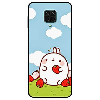 Ốp lưng dành cho Xiaomi Redmi 9s - 9 Pro - 9 Promax mẫu Thỏ Mập Ăn Dâu