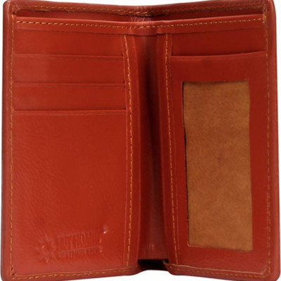 Ví Nam Da Cá Sấu Kiểu Đứng Huy Hoàng HT2230 (12.5 x 10 cm) - Vàng