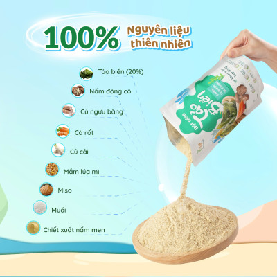 Bột nêm Tảo Biển túi 900g Tâm Minh Foods không bột ngọt công nghiệp