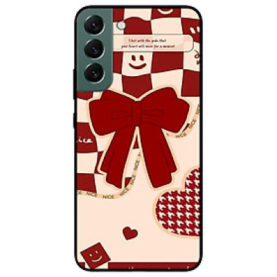 Ốp lưng dành cho Samsung S22 - S22 Plus - S22 Ultra - Nơ Đỏ
