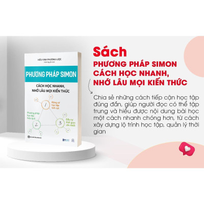 Sách - Phương Pháp Học Tập Của Simon - Cách Học Nhanh, Nhớ Lâu Mọi Kiến Thức -  Phát Triển Bản Thân Mỗi Ngày - MCBooks