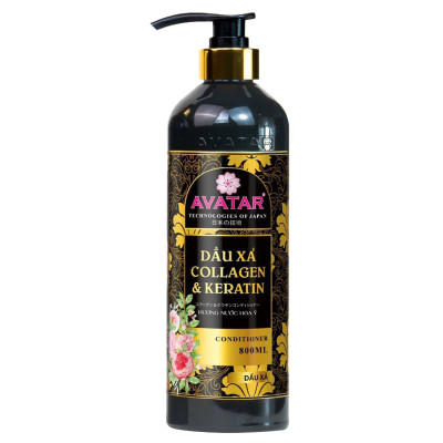 Dầu Gội - Xả Phục Hồi Tóc Hư Tổn Avatar Shampoo (Chai 800 ML)