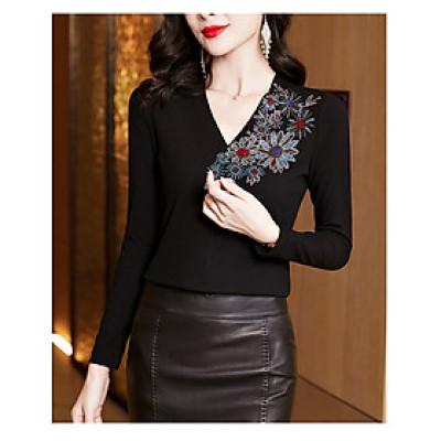 Áo thun dệt kim big size dài tay, áo dài tay cho người mập