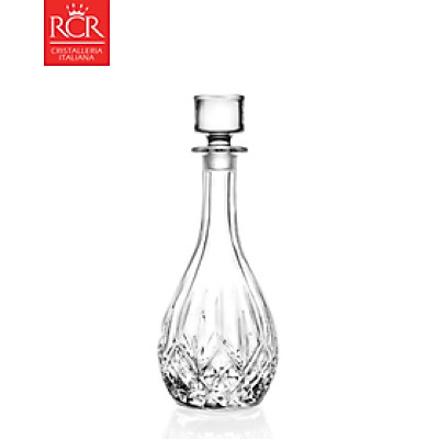 Bình Rượu Thuỷ Tinh Pha Lê Ý RCR - Opera Round Bottle 900ml