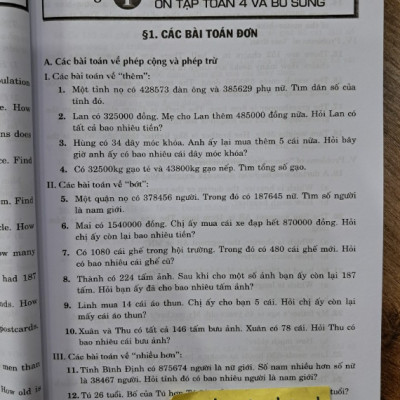 Sách - Toán Đố Lớp 5 - Word Problems Primary Maths 5 (HA)