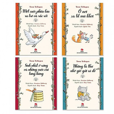 Combo Ở nơi xa tít mù khơi - Những lá thư nhờ gió gửi ai đó - Sinh nhật ở rừng và những cuộc vui tưng bừng - Một cuộc phiêu lưu ra trò và rắc rối (Bộ sách Toon Tellegen )
