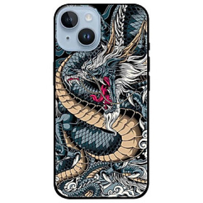 Ốp lưng dành cho Iphone 14 - Iphone 14 Plus - Iphone 14 Pro - Iphone 14 Pro Max - Rồng Bay Xanh