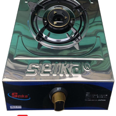 Bếp Gas Đơn Toàn Thân Inox Seika SKB059 - Hàng Chính Hãng