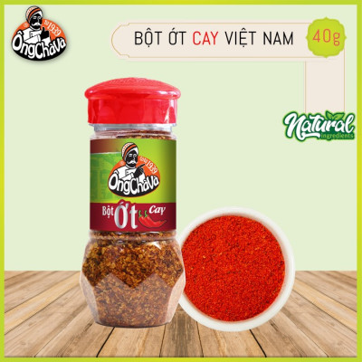 Bột Ớt Cay Ông Chà Và 40g (Hot Chilli Powder)