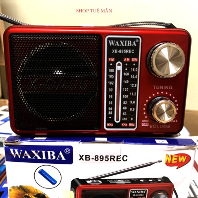 Đài Radio Waxiba XB-895 REC Hàng Chính Hãng MẪU MỚI 2022 GIÀNH CHO NGƯỜI GIÀ