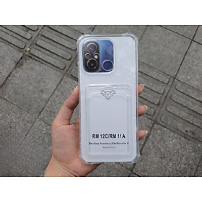 Ốp lưng dành cho Xiaomi Redmi 13C, Redmi 13, Redmi 12C TPU trong suốt, bảo vệ camera, chống sốc, có thẻ cài cao cấp - Hàng chính hãng